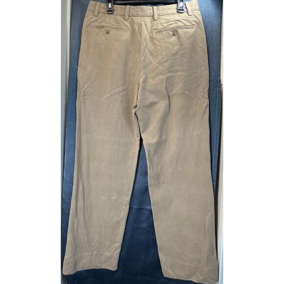 Tommy Bahama Men’s 34X 31 Cream Island Bamboo/Silk Blend Resort/Business Pants - Picture 2 of 10